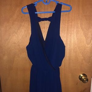 Navy romper